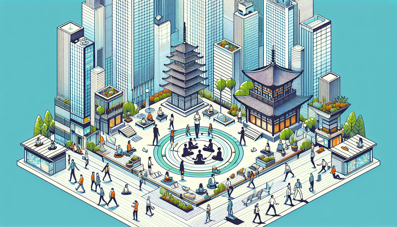 Cover for Creating a Mindfulness Practice in Busy Urban Areas