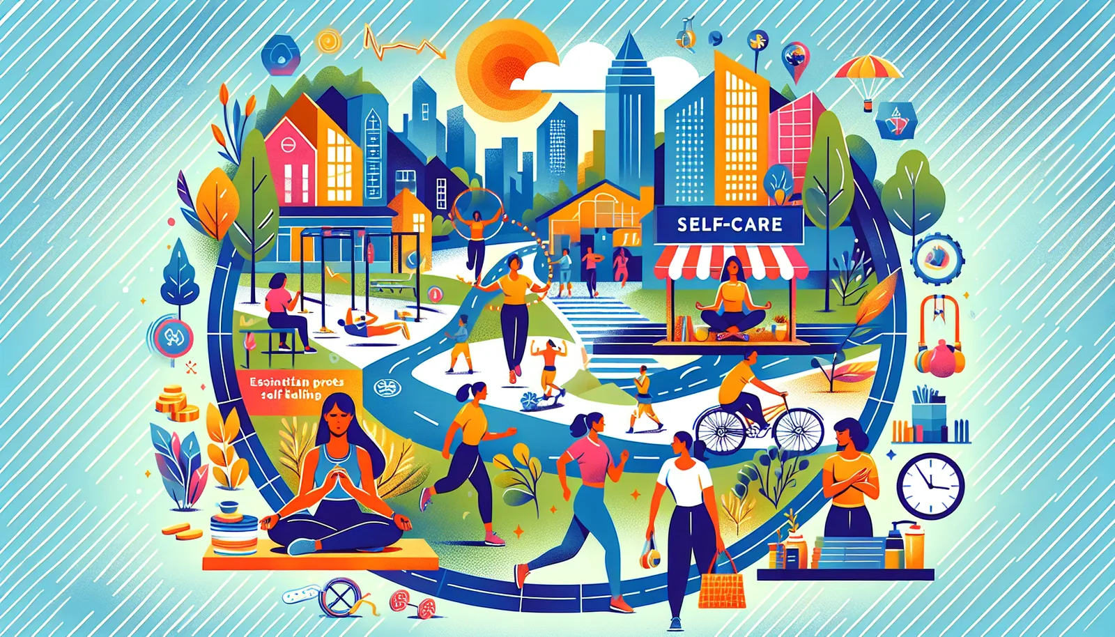 Cover for Essential Practices for Self-Care in a Busy Urban Life
