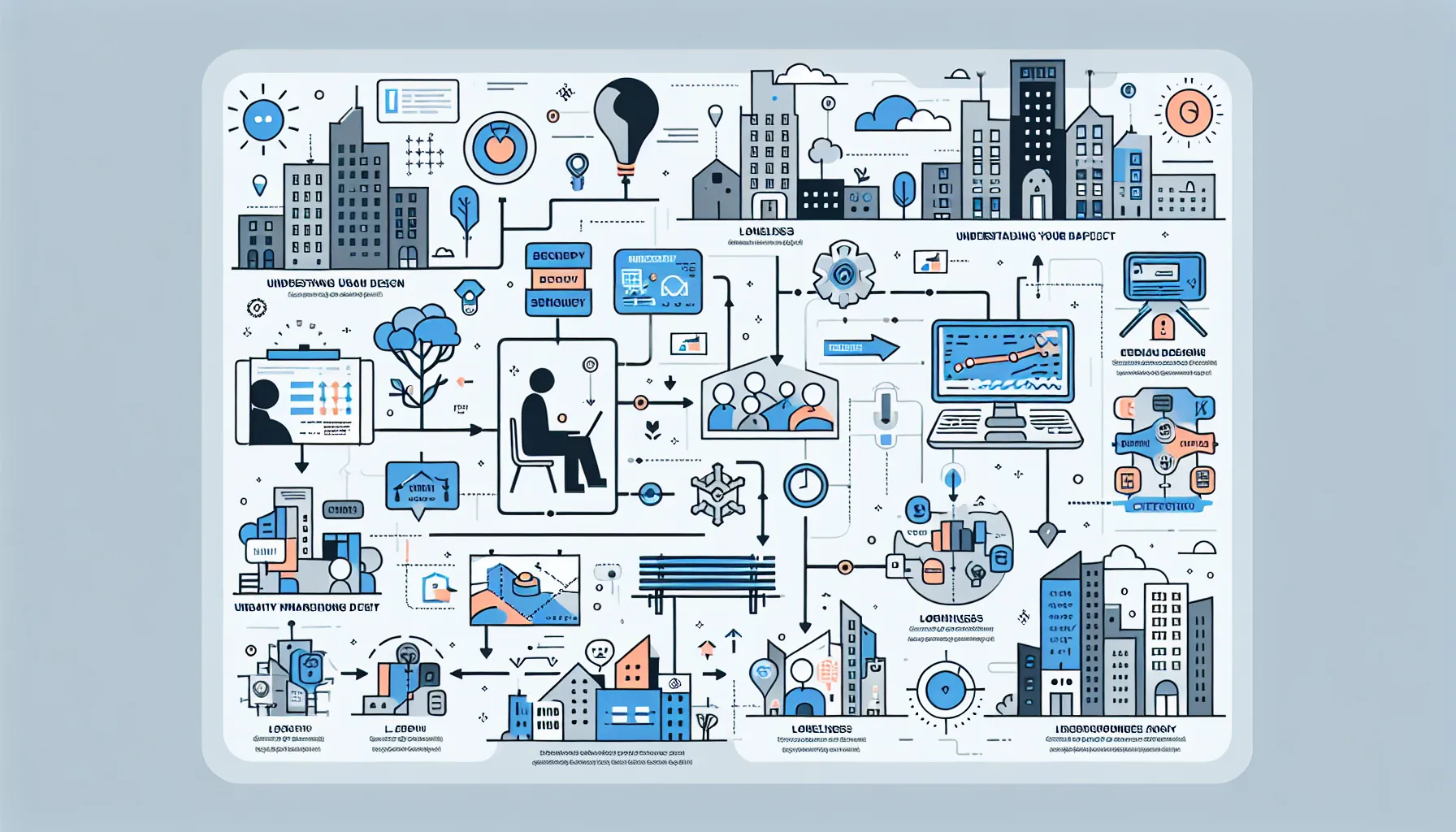Impact of City Layout on Social Interactions